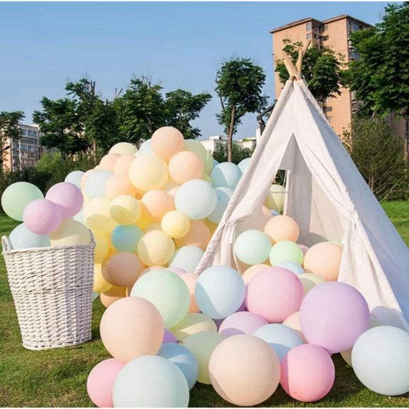 100 pastel balloons - Picture 7 of 8